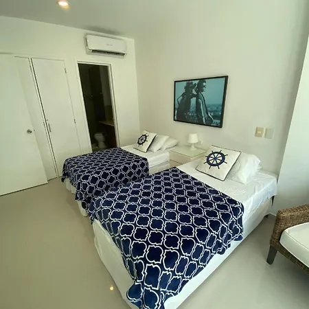 2 Alcobas Vista Al Mar Morros Ultra Apartamento Cartagena